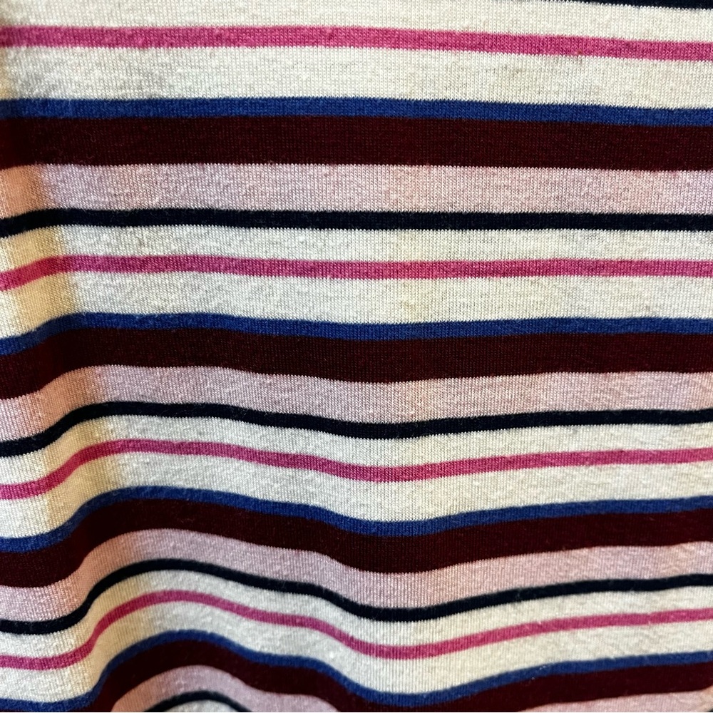 Women’s St John’s Bay Striped Blouse Large - Picture 4 of 4